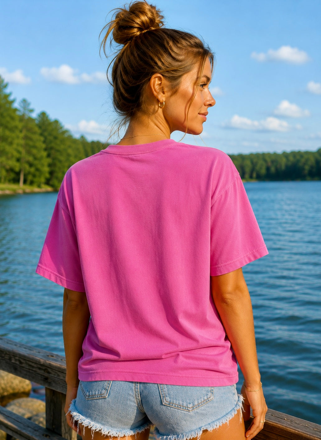 Lake Love Tee (White Print)