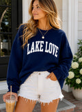 Lake Love Sweatshirt (White Print)
