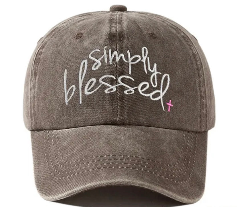 Simply Blessed Baseball Hat