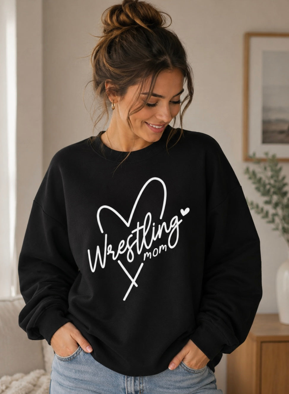 Wrestling Mom Sweatshirt