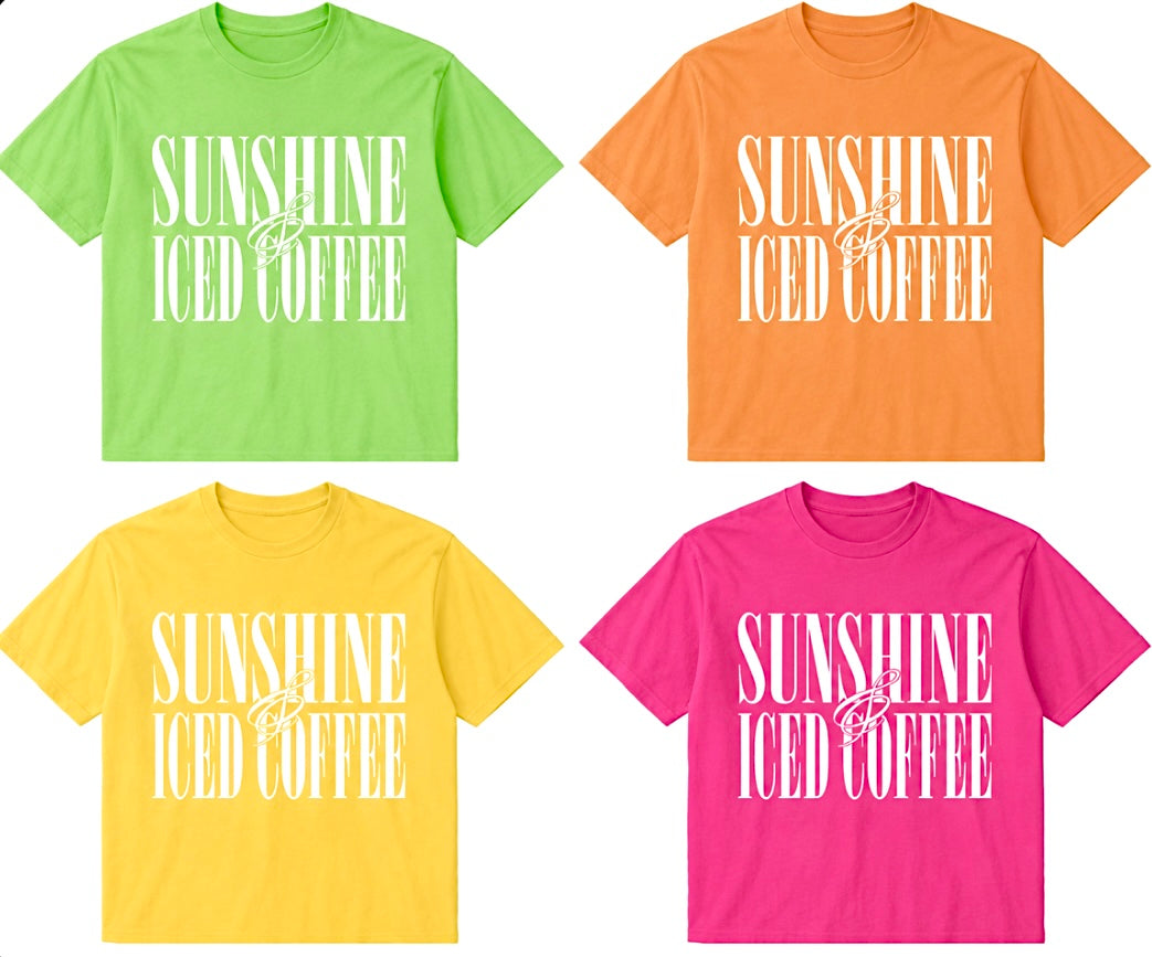 Sunshine & Coffee Tee