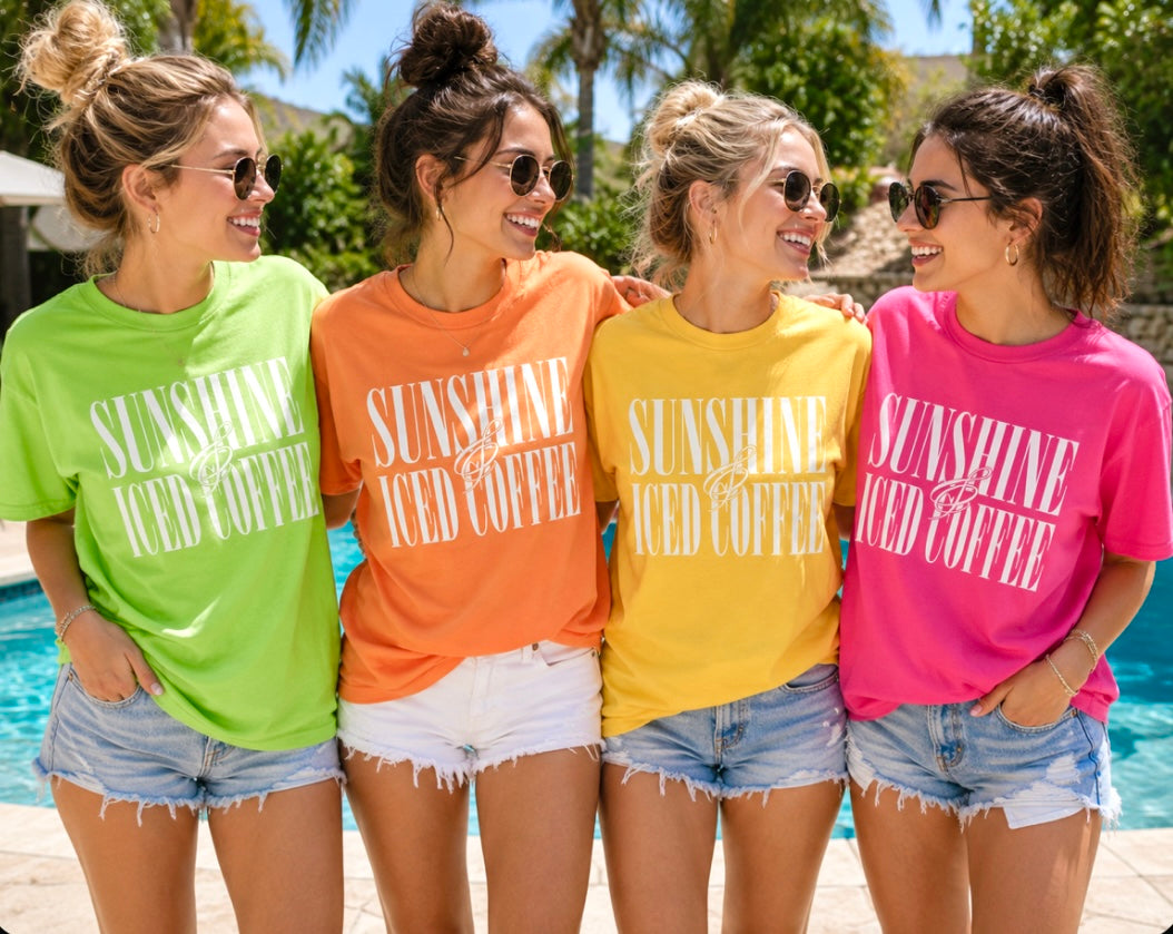 Sunshine & Coffee Tee