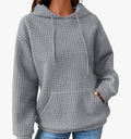 Waffle Pullover Top